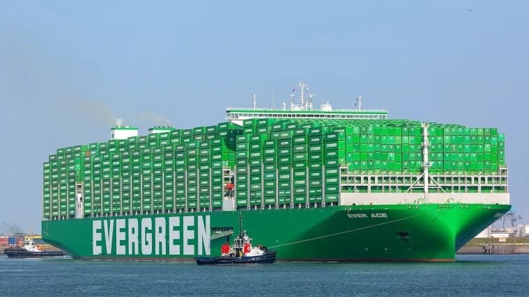 Meet the largest container ship: The Ever Ace